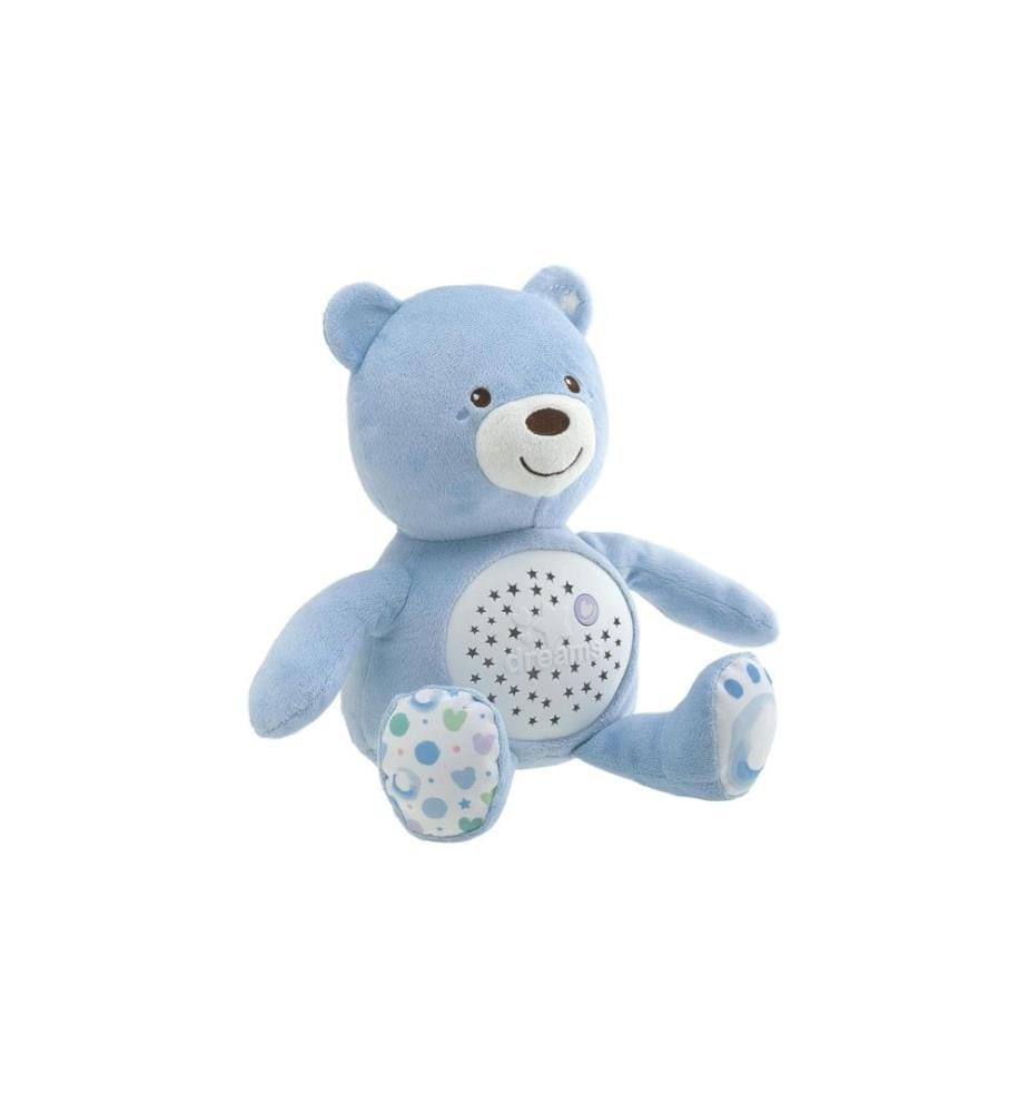 CHICCO - Projecteur Ours en peluche avec projections lumineuses et musique