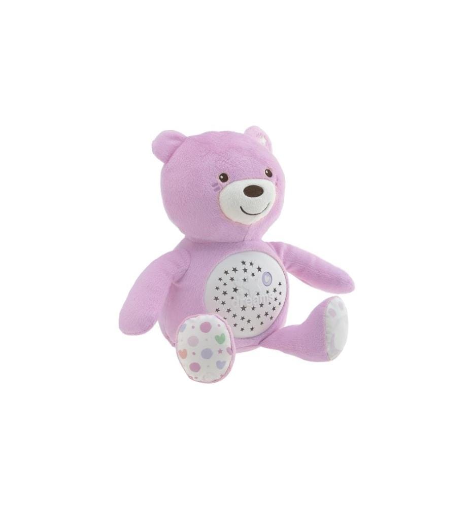 CHICCO - Projecteur Ours en peluche avec projections lumineuses et musique