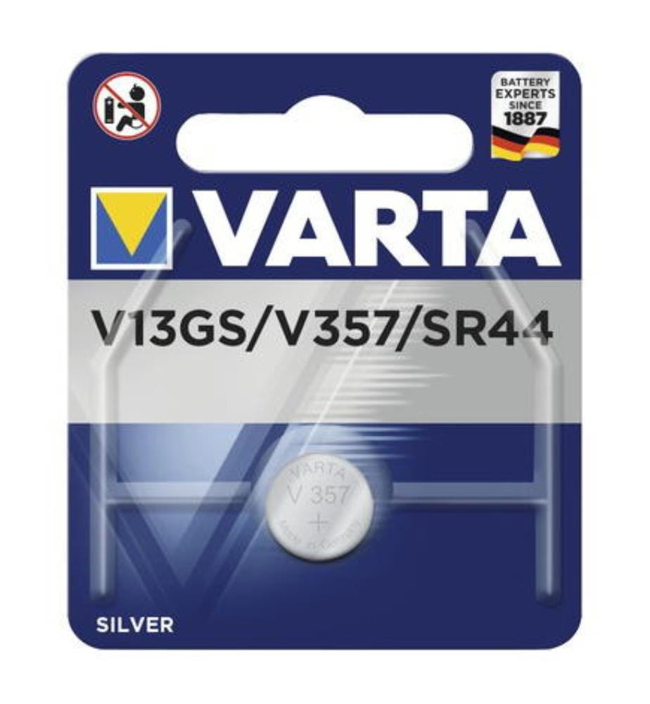 Pile Bouton pour Montres V13GS/V357/SR44 - 1 Pièce