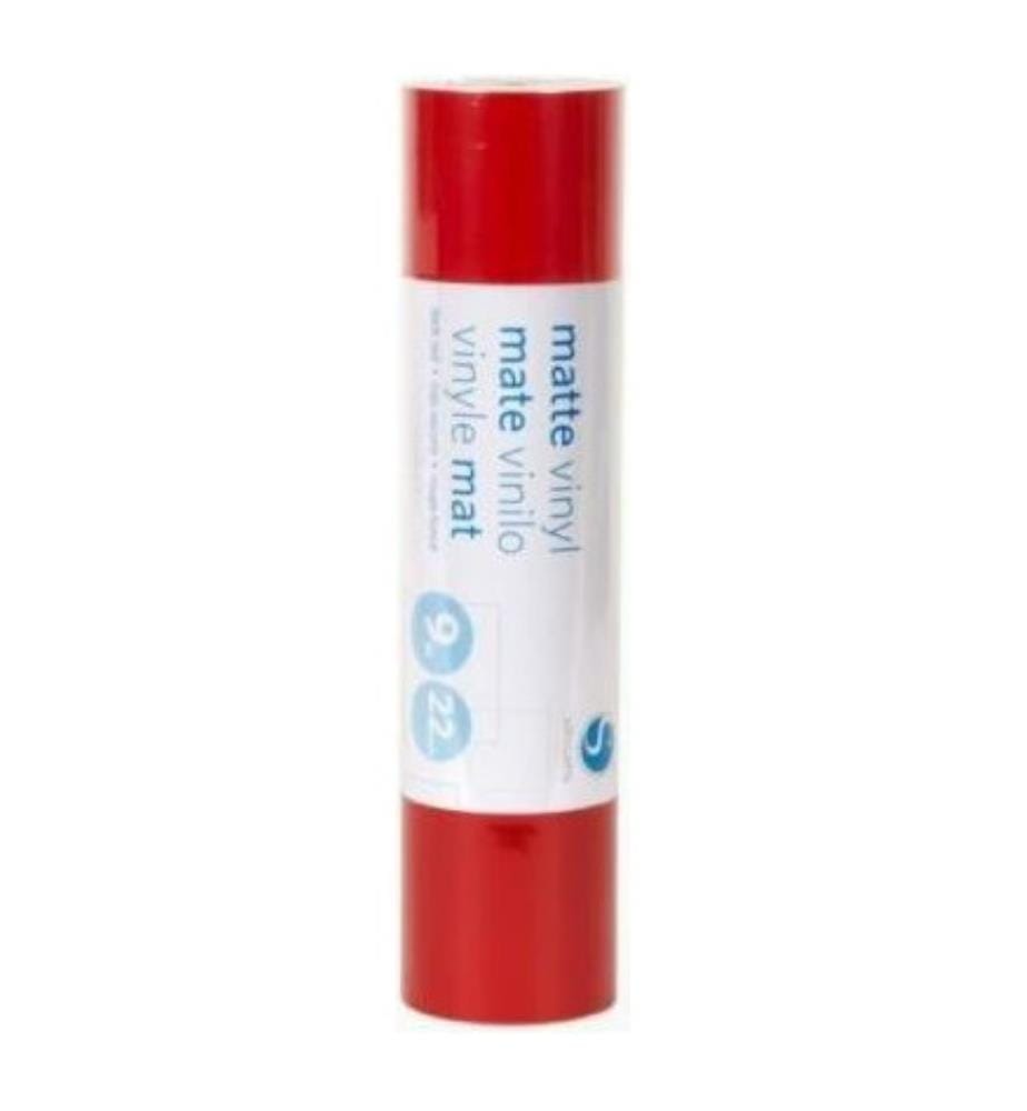Vinyle mat - 22,9 cm (9") - Rouge foncé