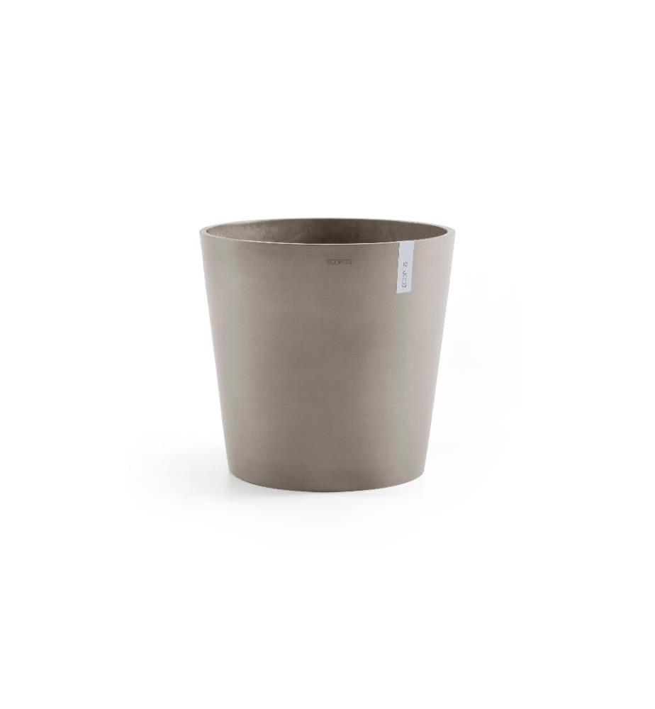 ECOPOTS - Pot à fleur Amsterdam 50, Taupe français