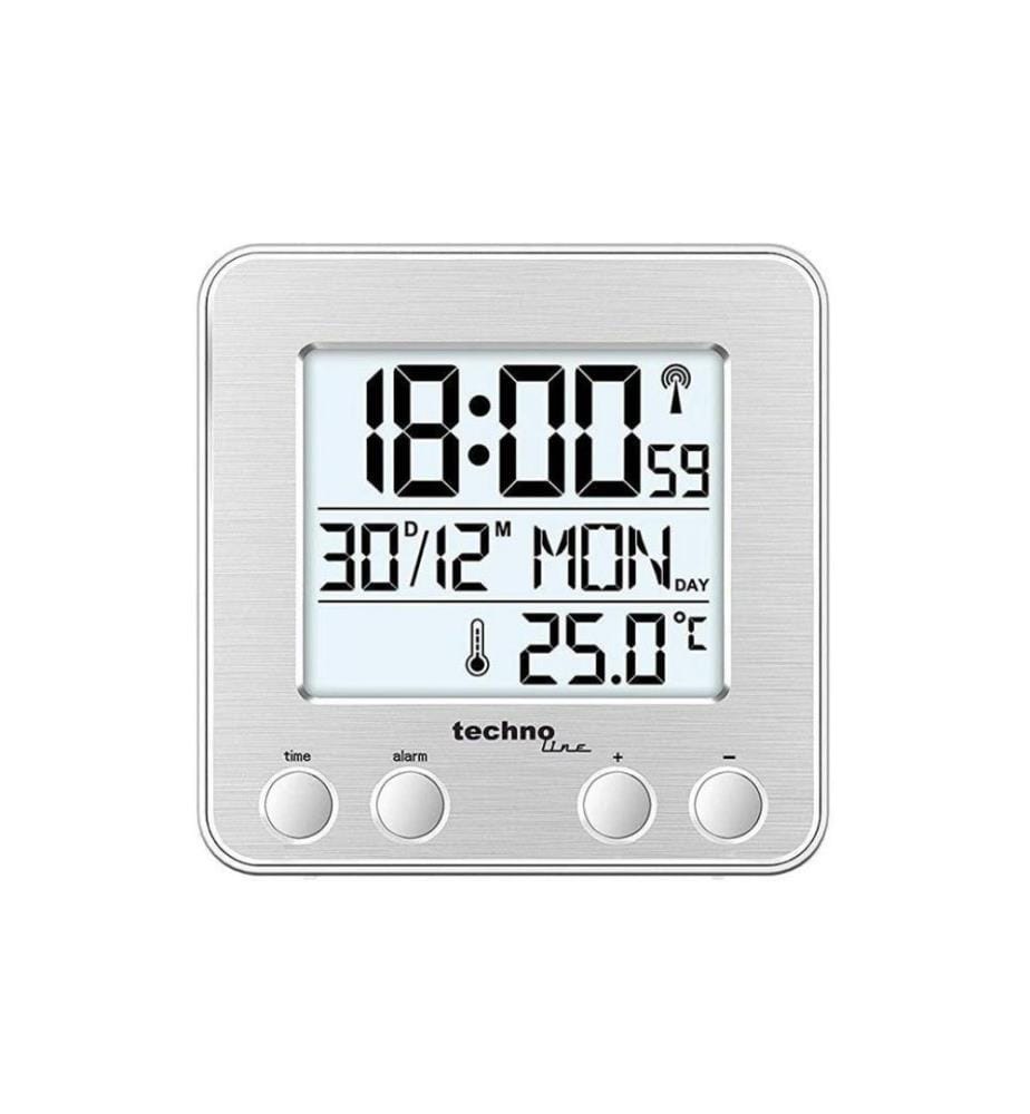 TECHNOLINE - Réveil radio-piloté WT9569 Blanc