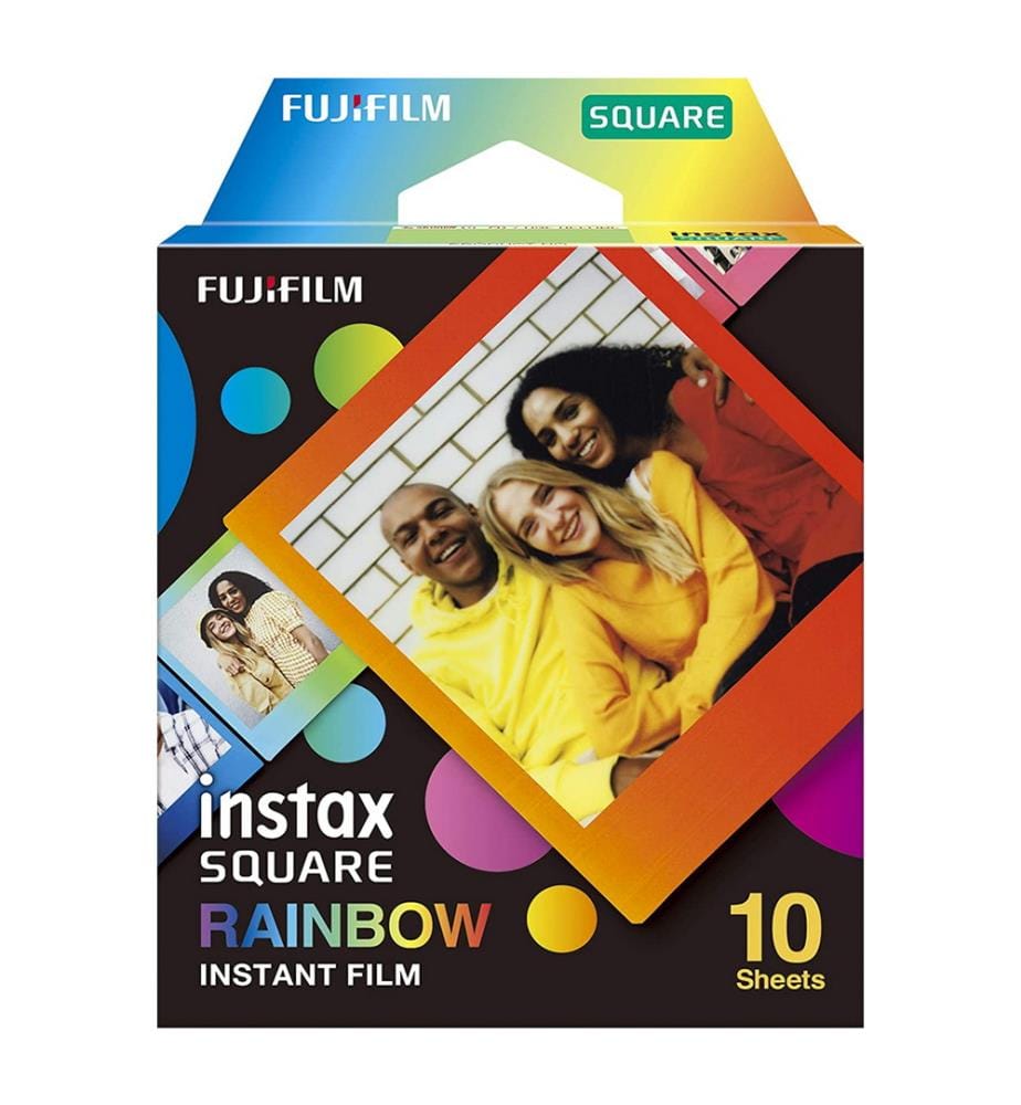 Film Instantané Instax Square Rainbow - 10 Films