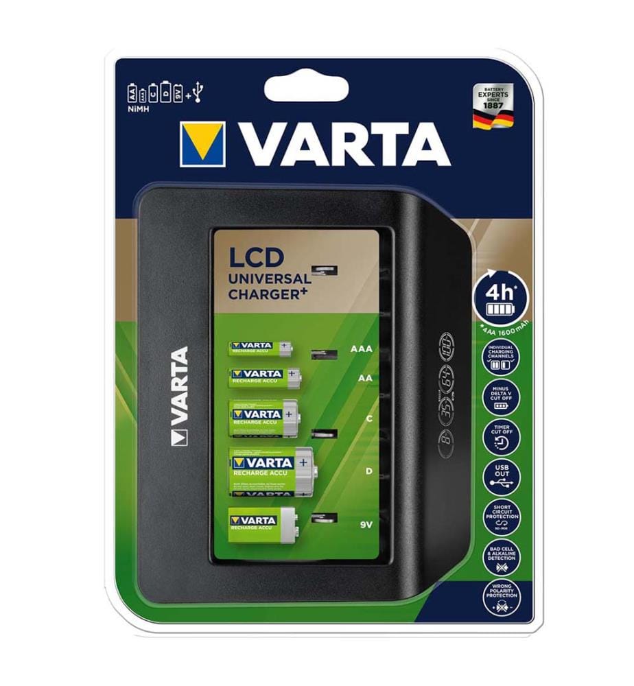 LCD Universal Charger Plus