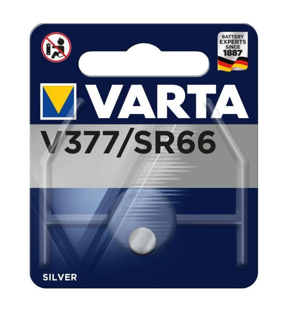 Pile Bouton pour Montres V377/SR66 - 1 Pièce
