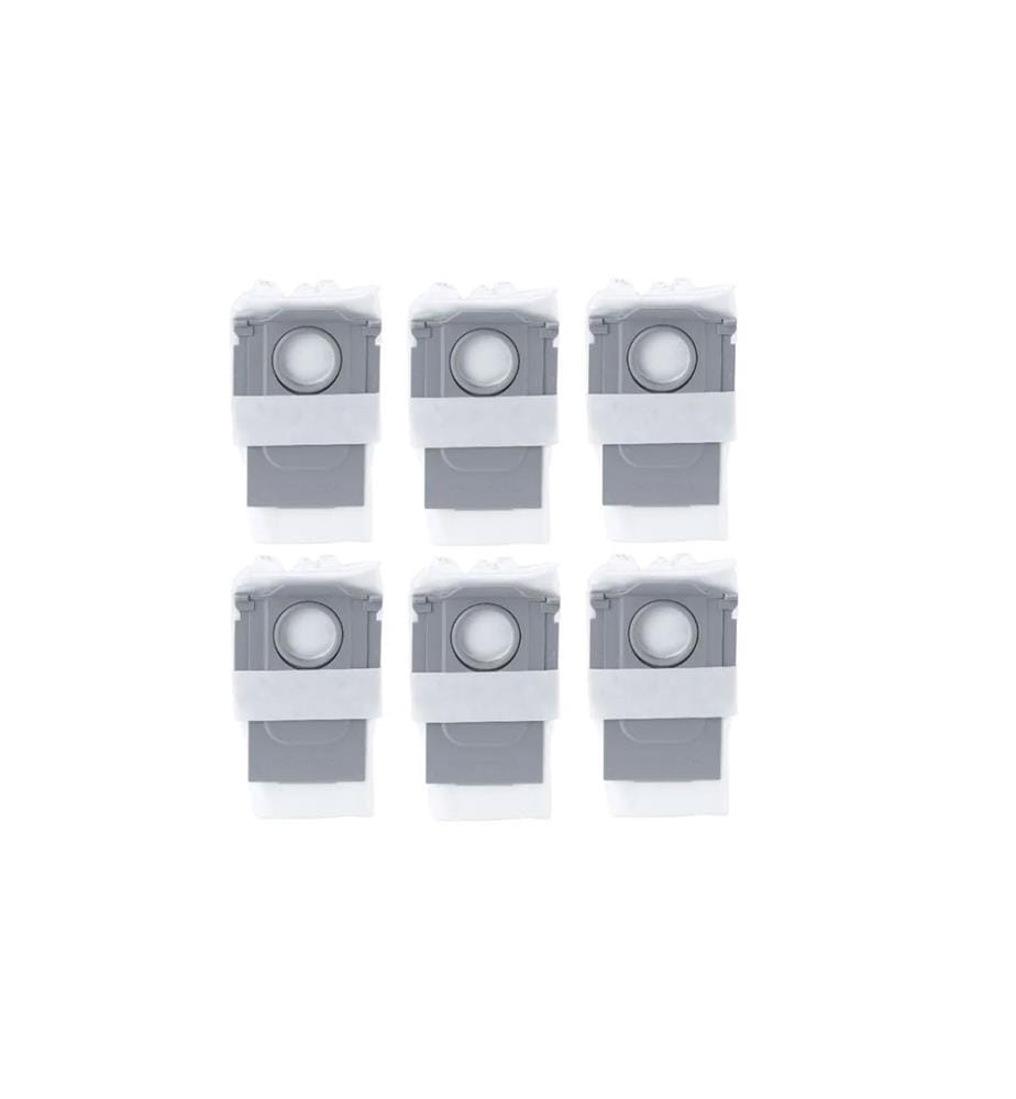 Lot de 6 Sacs d'Aspirateur Compatible S7+, S7 MaxV Ultra, Série Q7+, S8+, S8 Pro Ultra