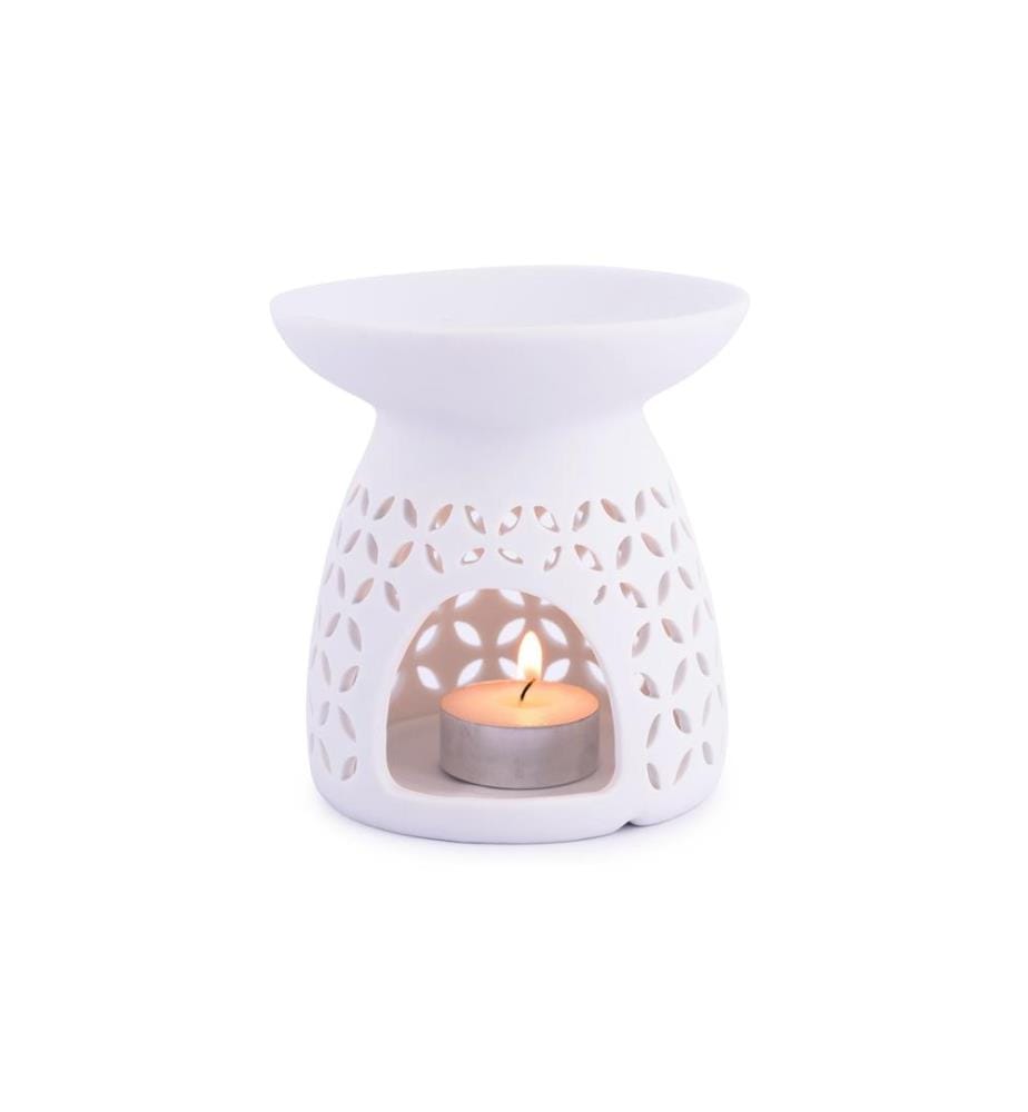 PAJOMA - Lampe à parfum Porcelain Blossom 11 x 12 cm