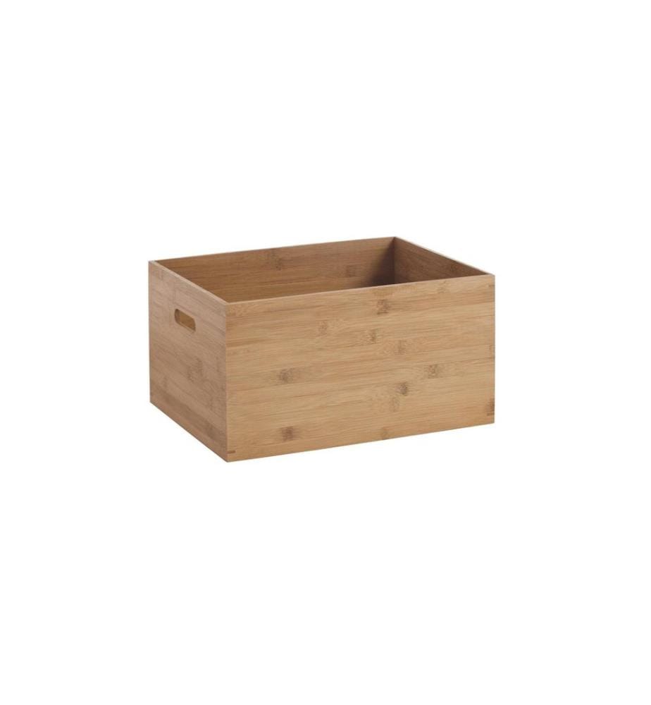 ZELLER - Present Caisse de rangement 40 x 21 cm, Nature