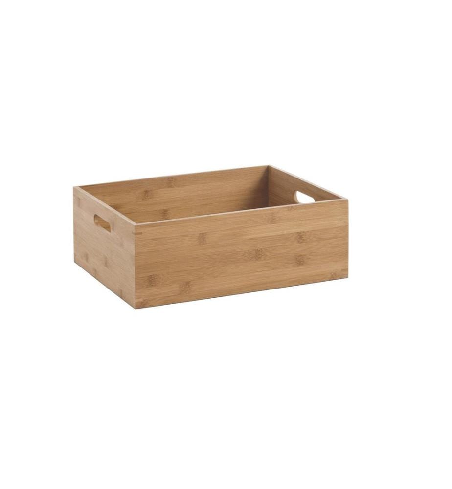 ZELLER - Present Caisse de rangement 40 x 14 cm, Nature