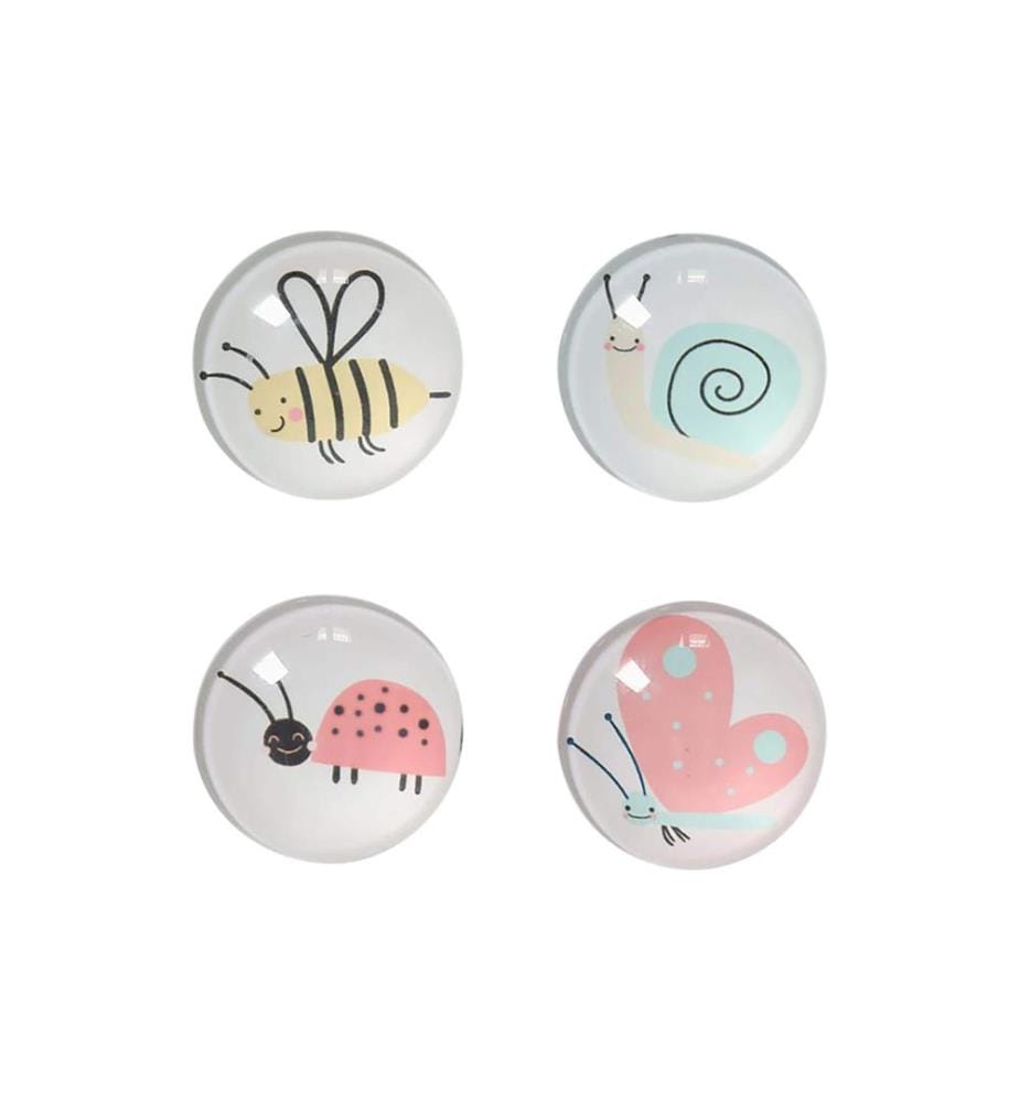 ZELLER - Present Aimants Insectes 4 pièces