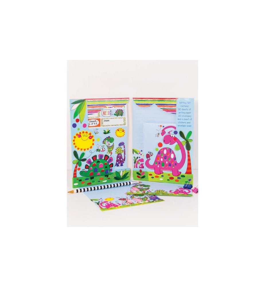 RACHEL ELLEN - Kits de papier à lettre Dinosaure