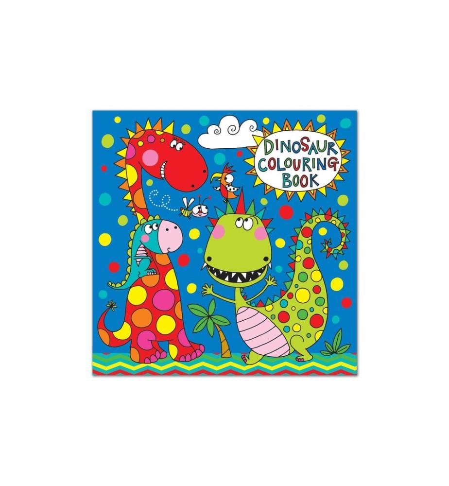 RACHEL ELLEN - Cahier à colorier Dinosaure 20.5 x 20.5 cm