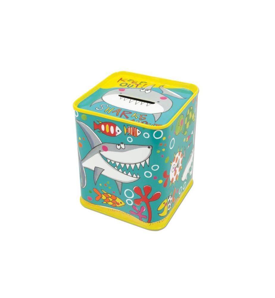 RACHEL ELLEN - Tirelire Requin, Vert