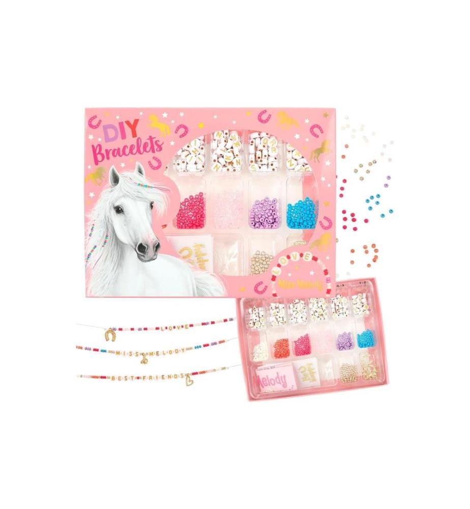 DEPESCHE - Boîte de perles Set Bracelet Miss Melody en couleur