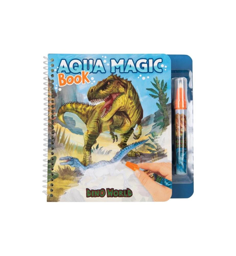 DEPESCHE - Cahier à colorier Aqua Magic Dino 5 pages