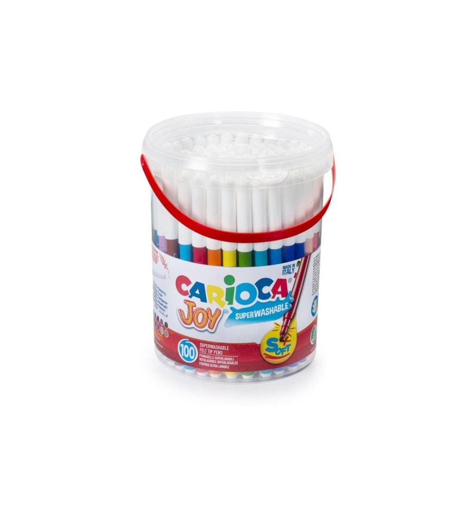 CARIOCA - Feutres de coloriage Joy Seau 100 pièces