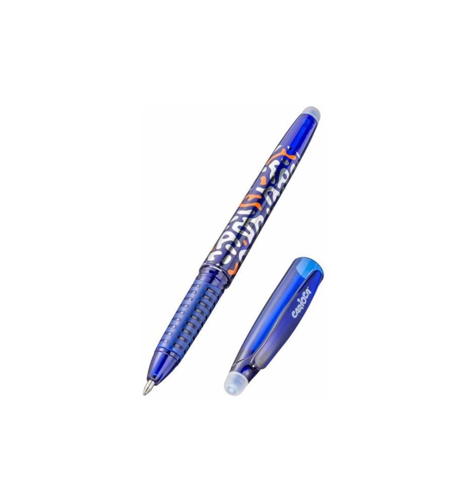 CARIOCA - Stylo à encre gel Oups Easy 0.7 mm, Bleu