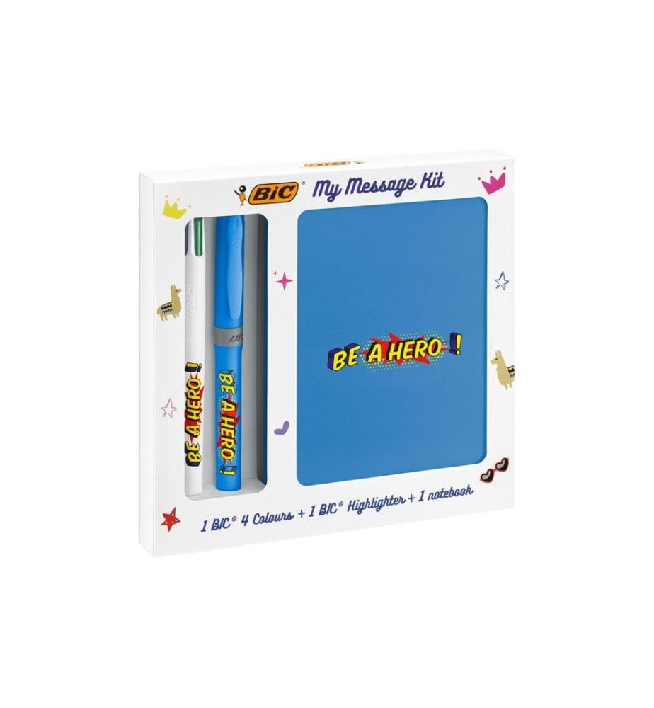 BIC - Set d'écriture Hero Box 3 pièces