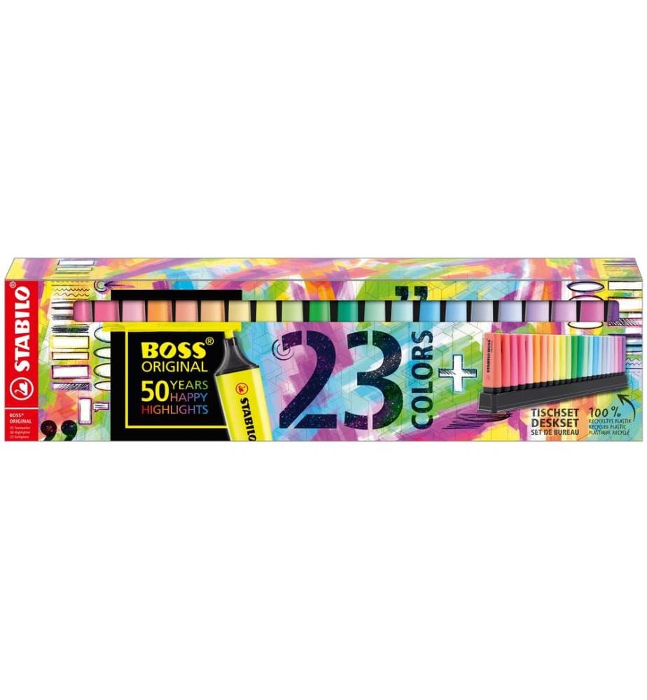 STABILO - Surligneur BOSS Original 23 pièce