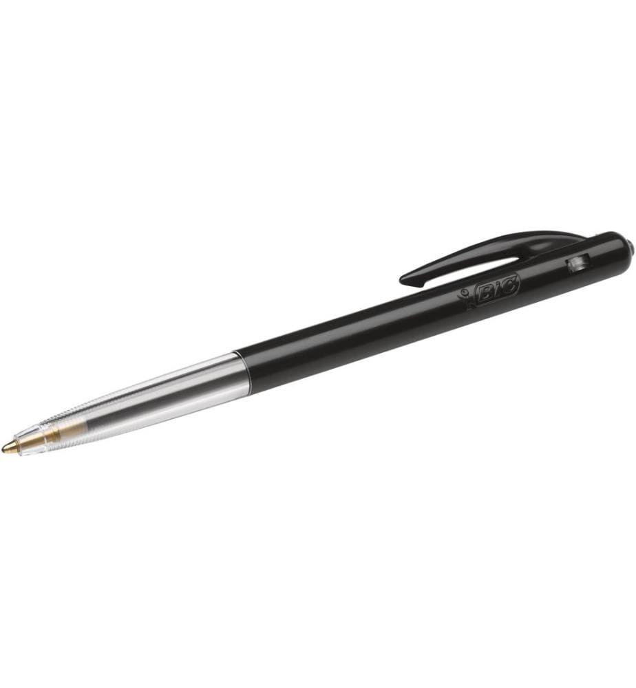 BIC - Stylo bille 0,32 mm, 50 pièces, Noir