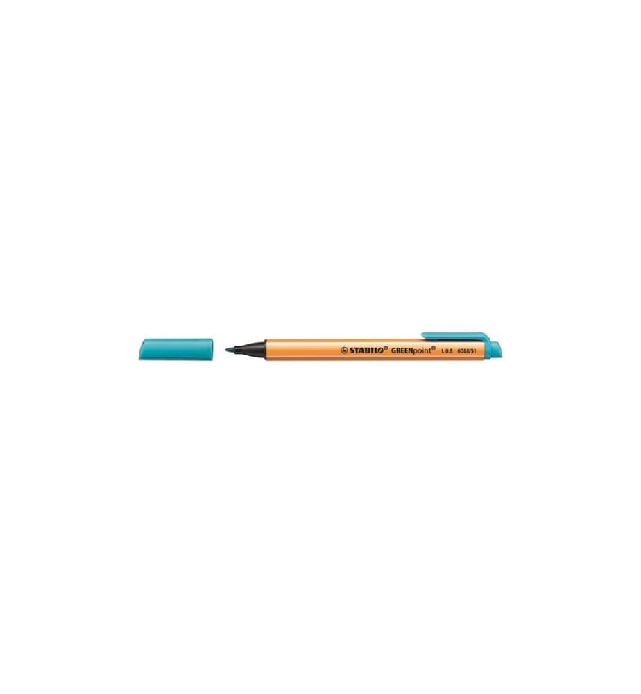 STABILO - Feutres de coloriage Greenpoint Turquoise