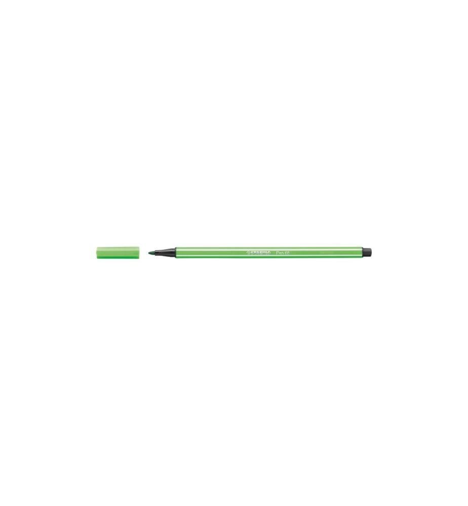 STABILO - Feutres de coloriage Pen 68 Vert feuillage