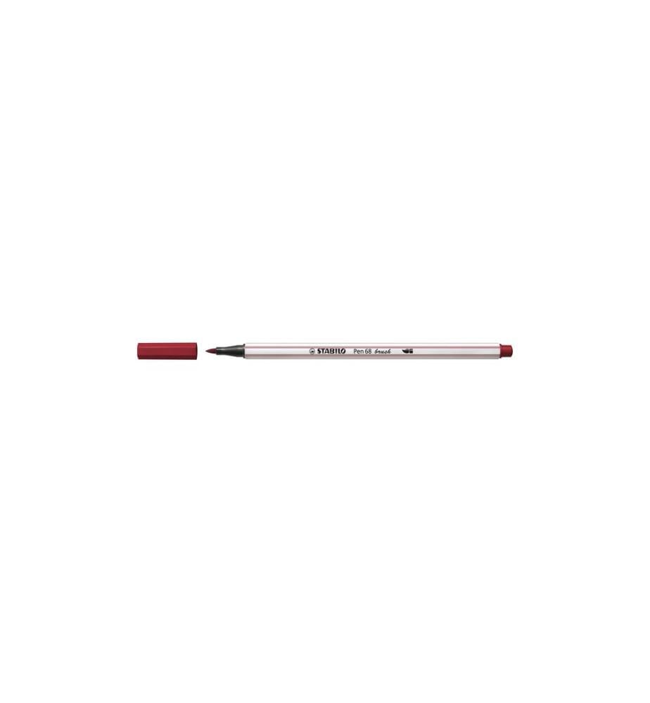 STABILO - Feutres de coloriage Pen 68 brush Pourpre