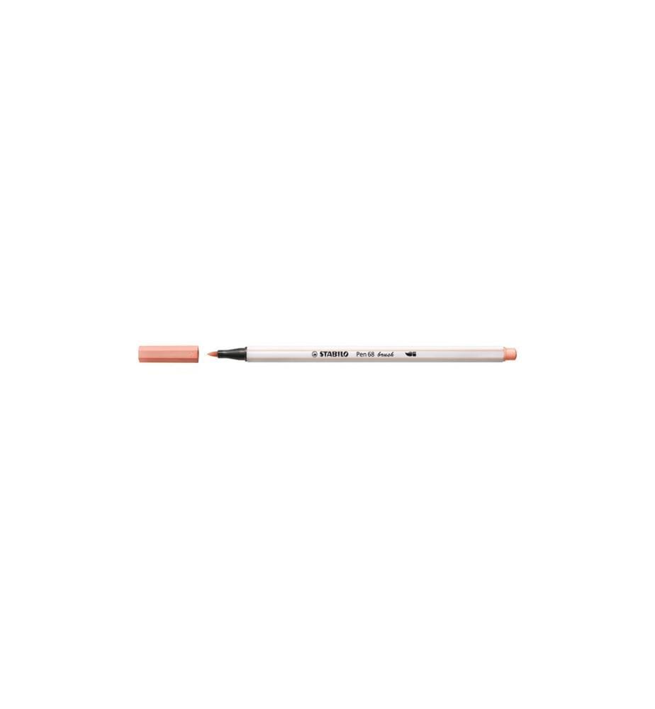 STABILO - Feutres de coloriage Pen 68 brush Rose clair