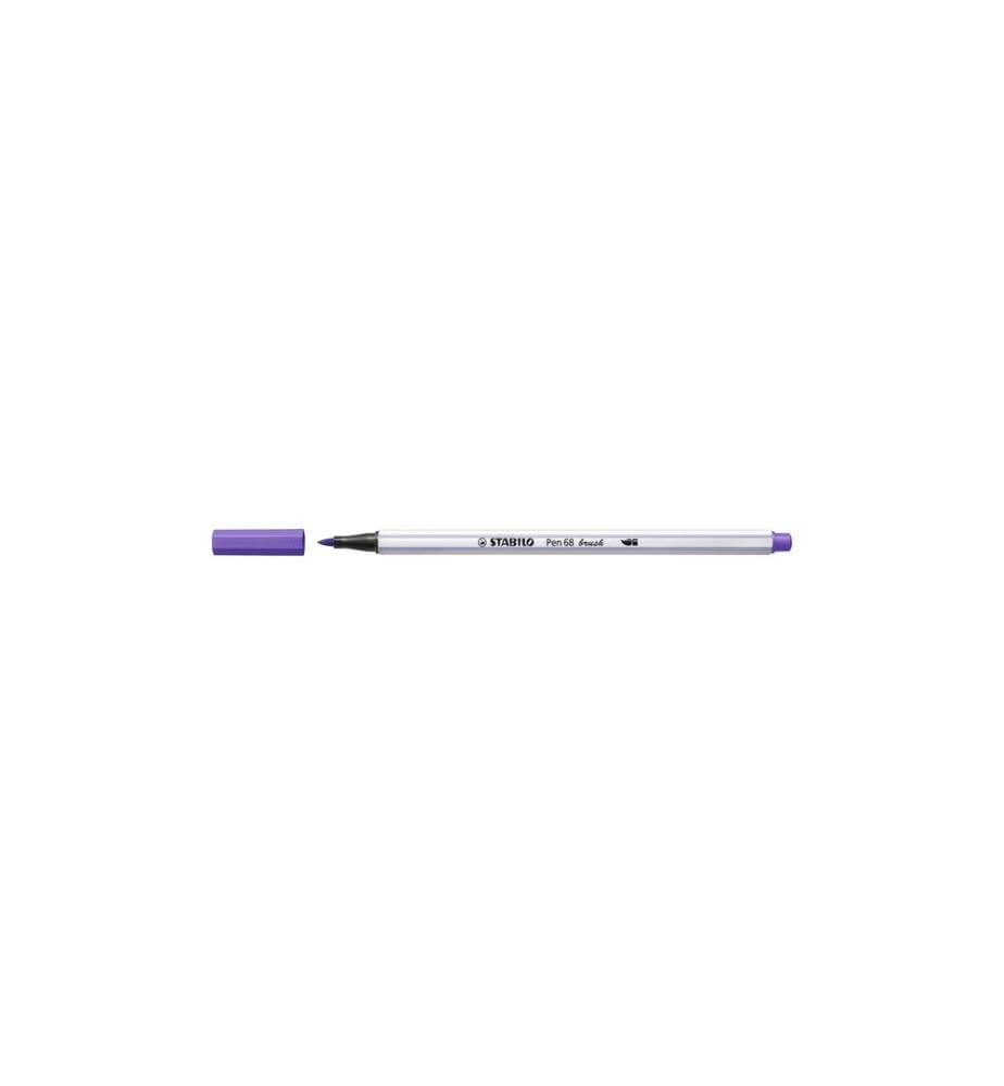 STABILO - Feutres de coloriage Pen 68 brush Violet