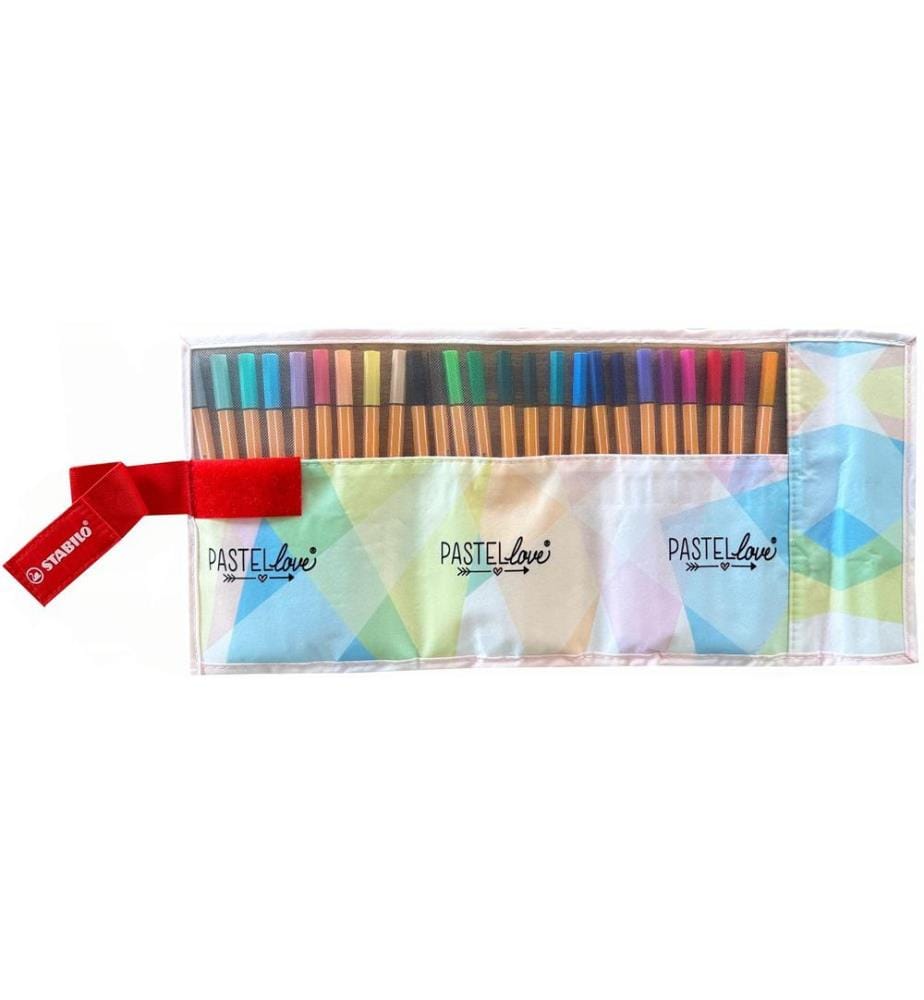 STABILO - Point 88 Pastellove 0.4 mm, set de 25