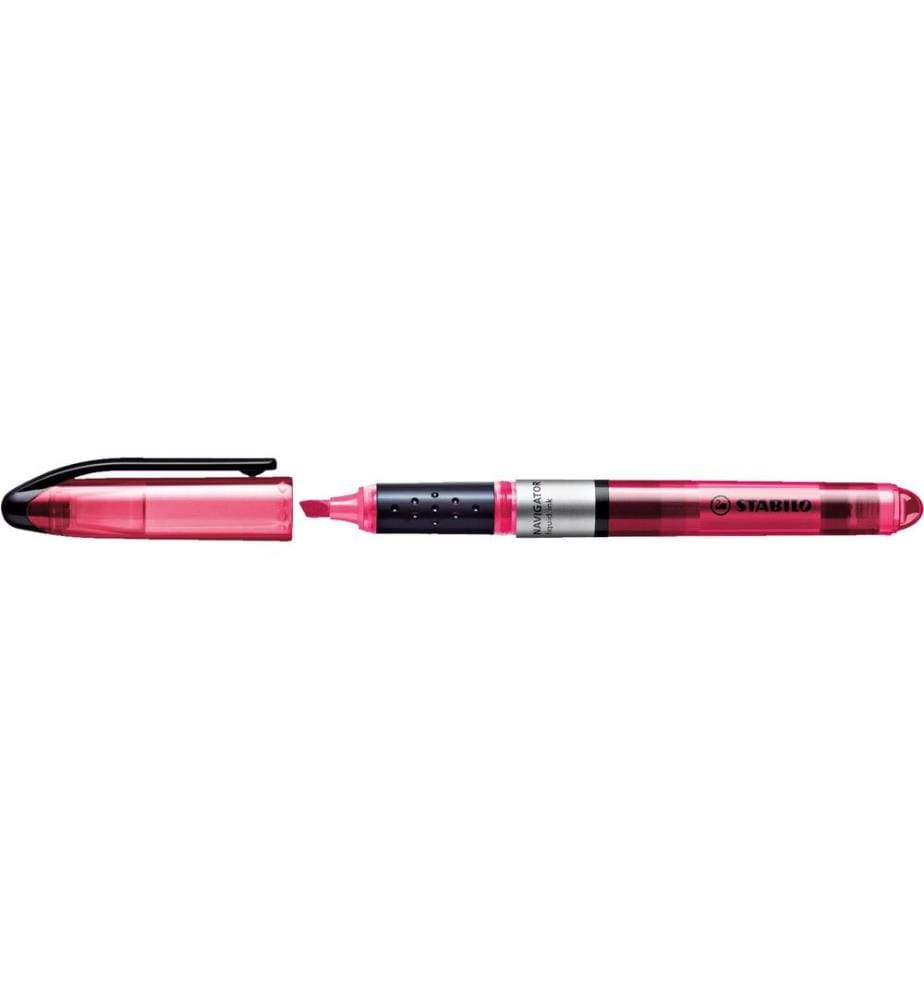 STABILO - Surligneur Navigator Rose, 10 pièces
