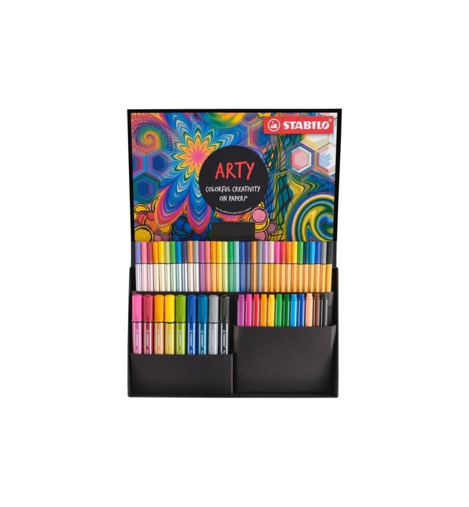 STABILO - Feutres de coloriage ARTY Set de 55