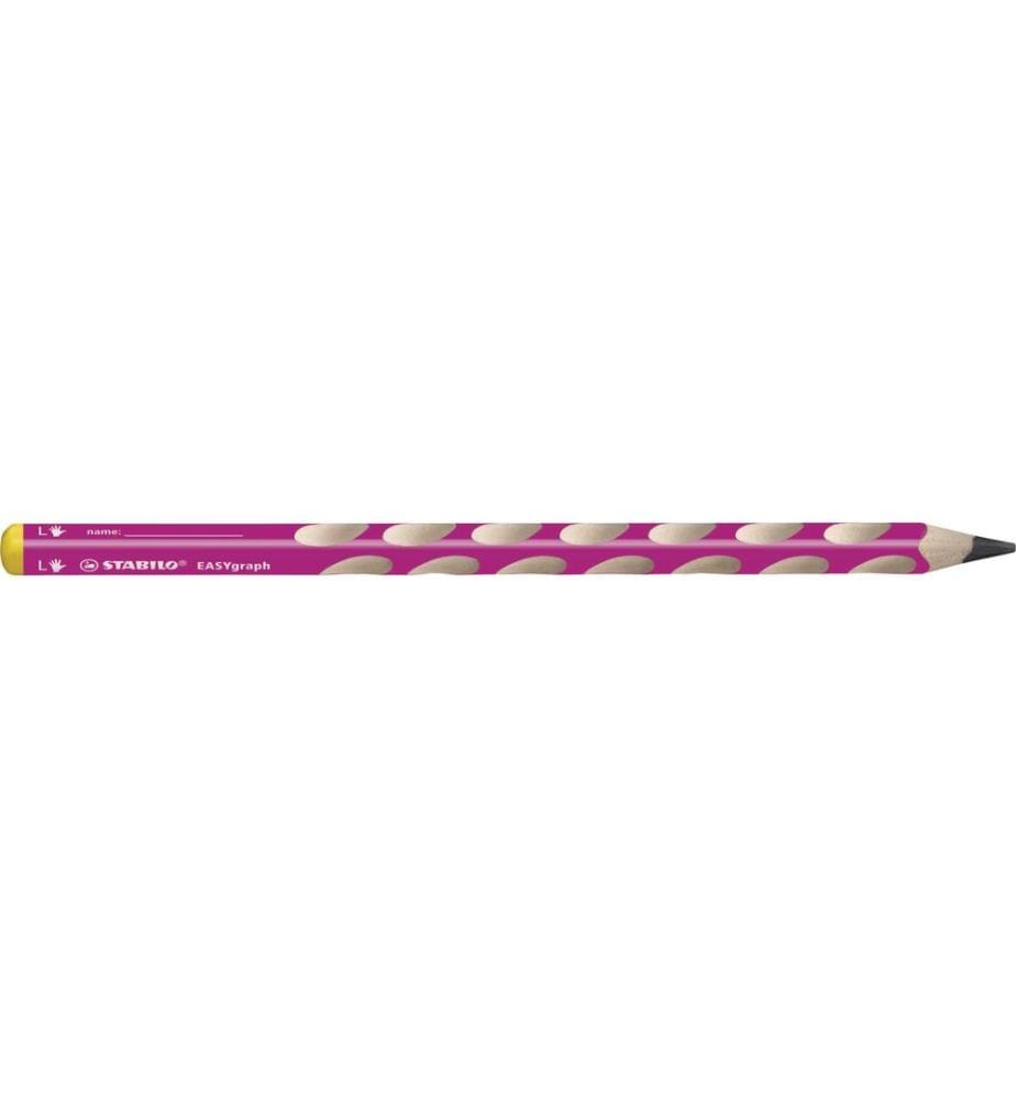 STABILO - Crayon EASYgraph Rose, pour gauchers