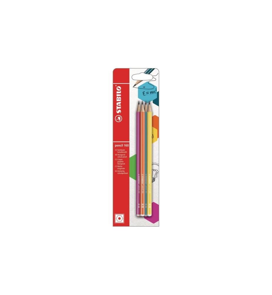 STABILO - Crayon 160 HB Lot de 4