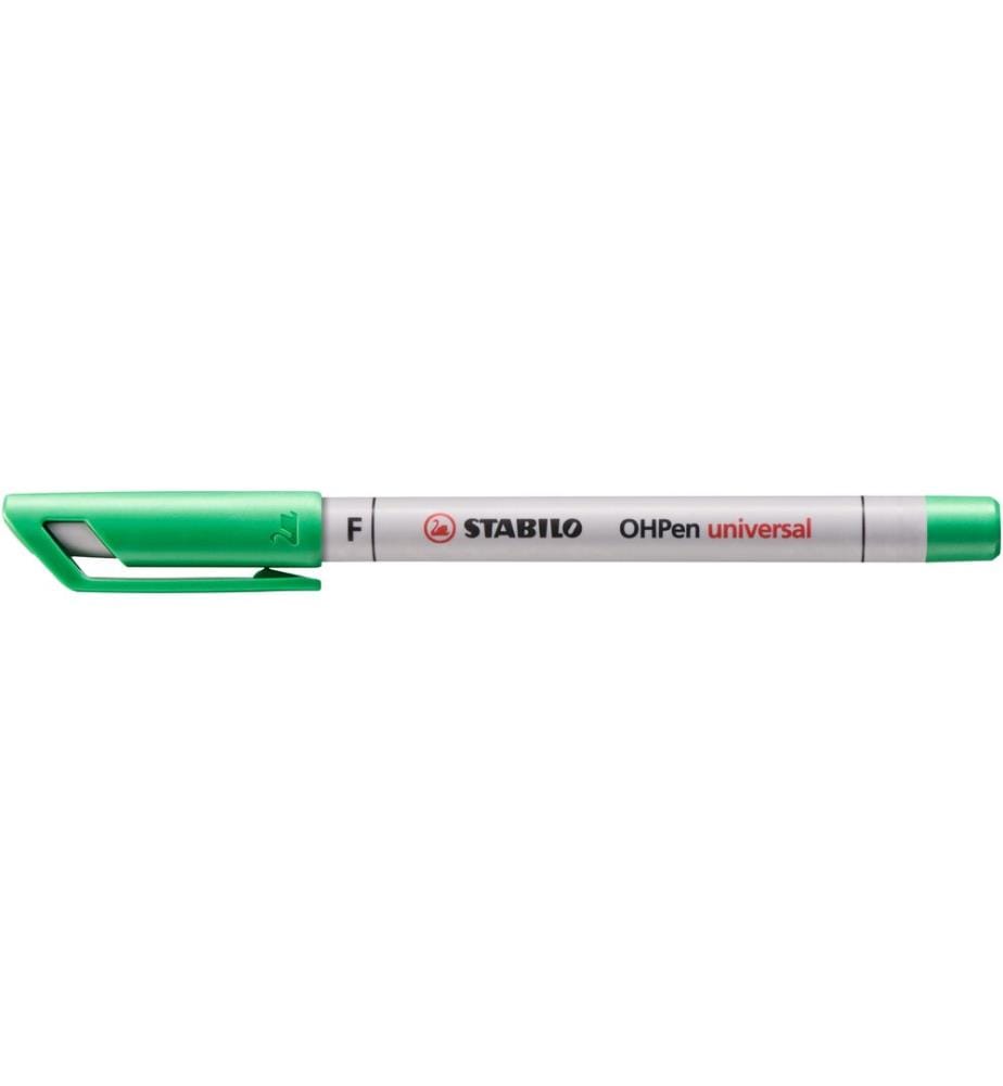 STABILO - Stylo à feuilles OHPen Universal F, 0.7 mm, Vert