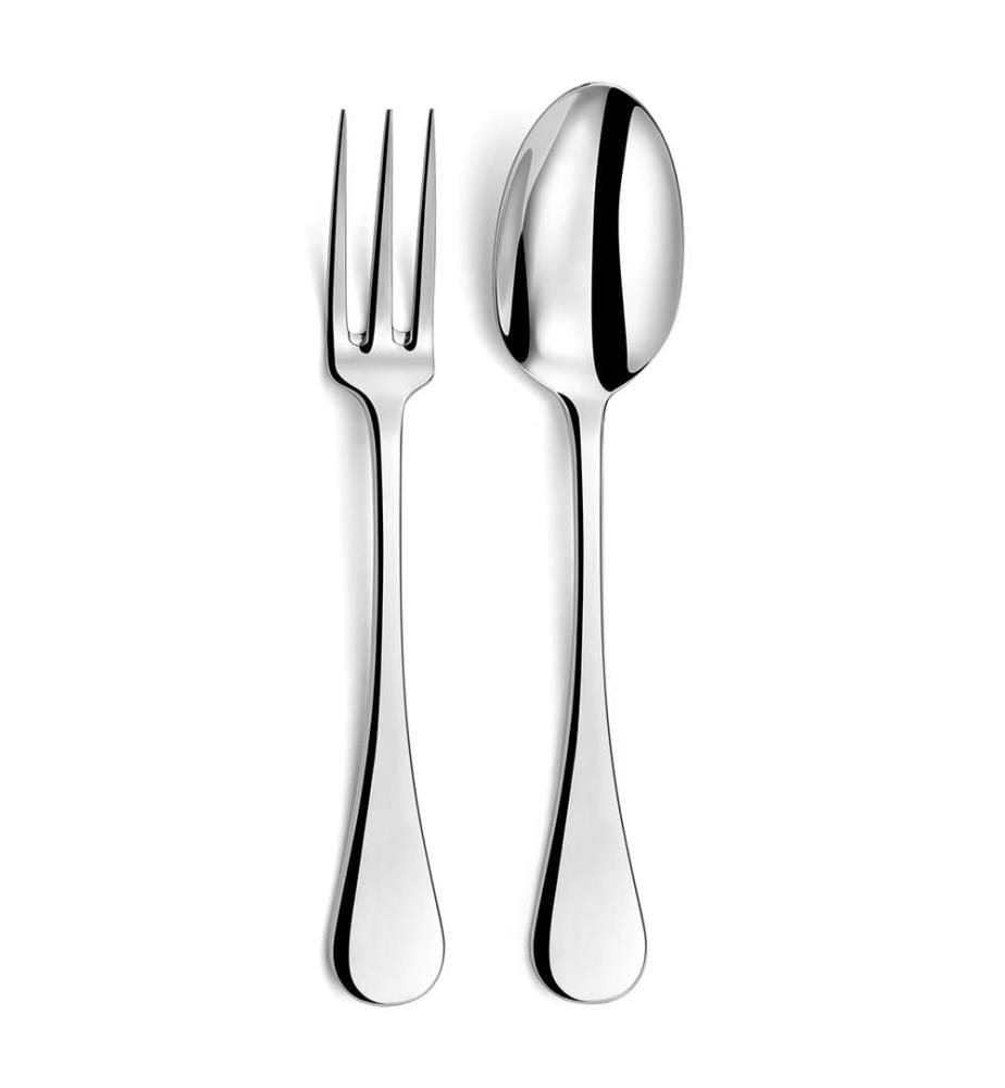 Le Perle - Fourchette et cuillère de service