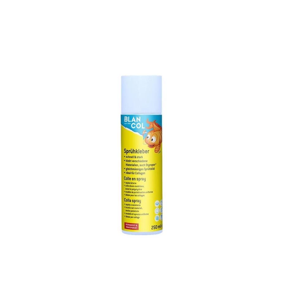 BLANCOL - Colle en spray 250 ml, Transparent
