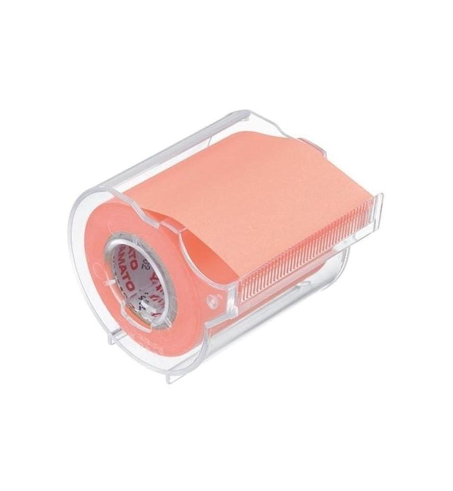 NT CUTTER - Distributeur à feuillets adhésif Yamato 5 cm Orange, 1 rouleau