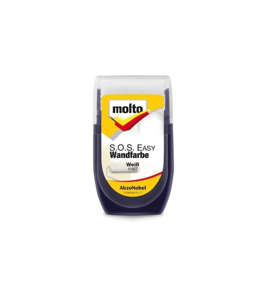 MOLTO - Peinture murale S.O.S. Easy, blanc, 30 ml