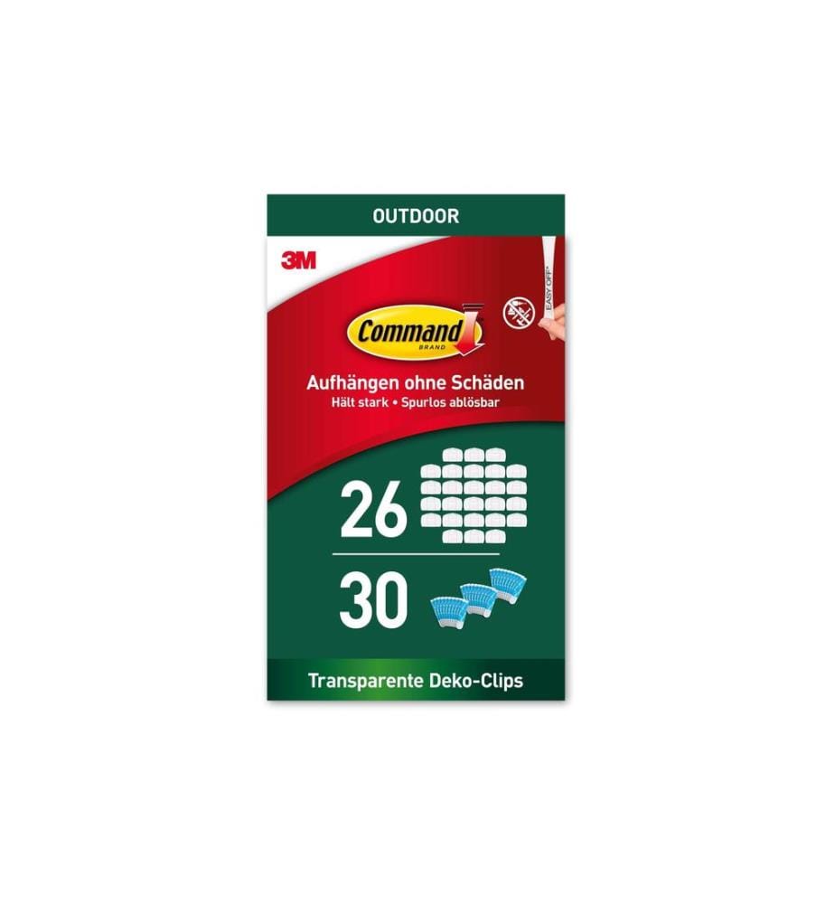 COMMAND - Striscia adesiva 0.225 kg, Transparent