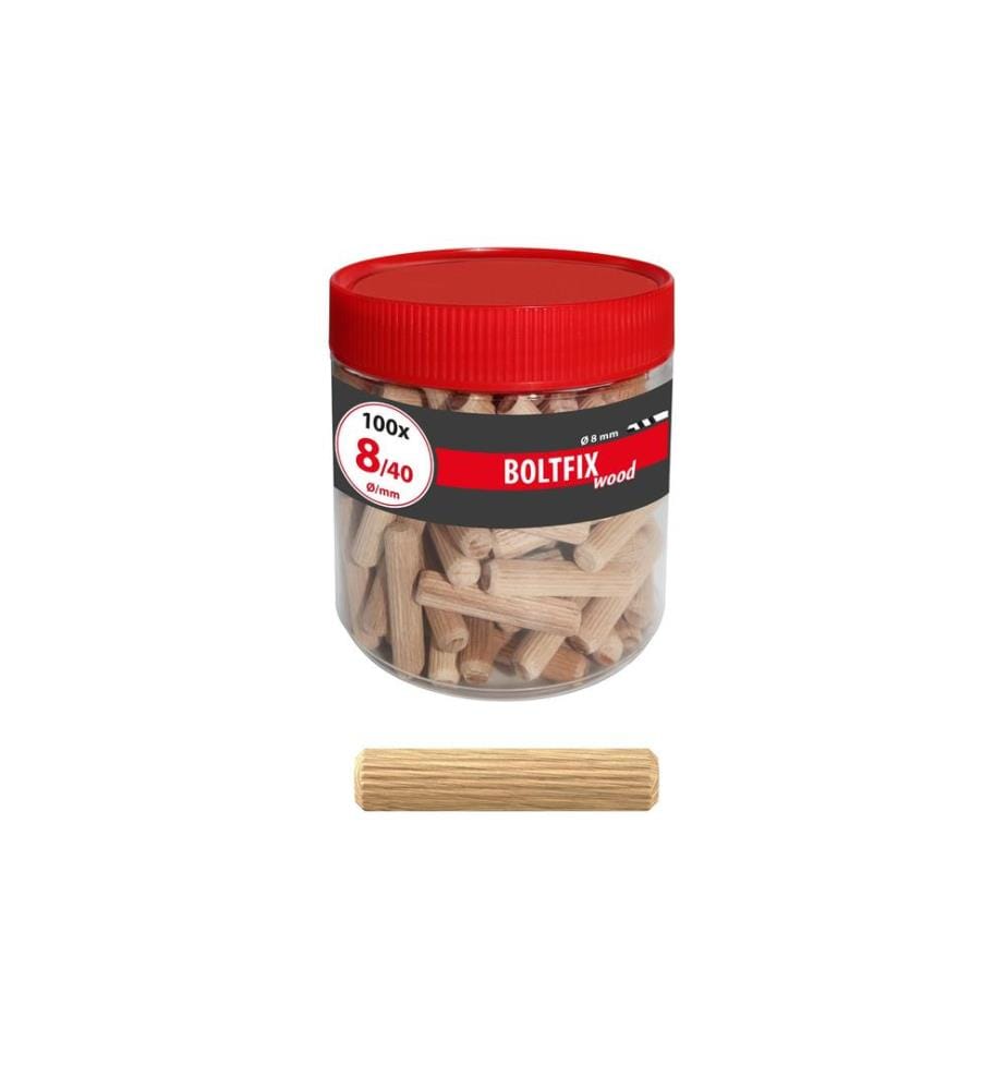TOX-DÜBEL - Chevilles Boltfix 8/40 mm, 100 Pièce/s