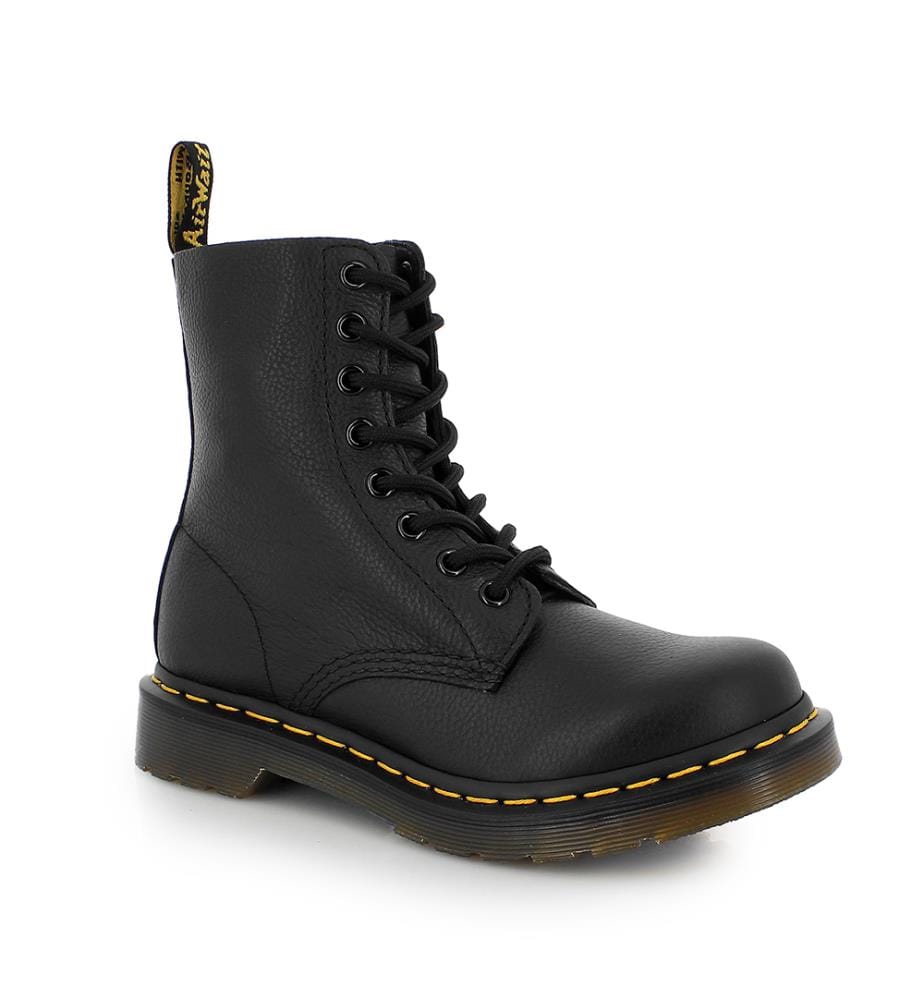 Bottes en cuir 1460 Pascal en cuir Virginia - Noir