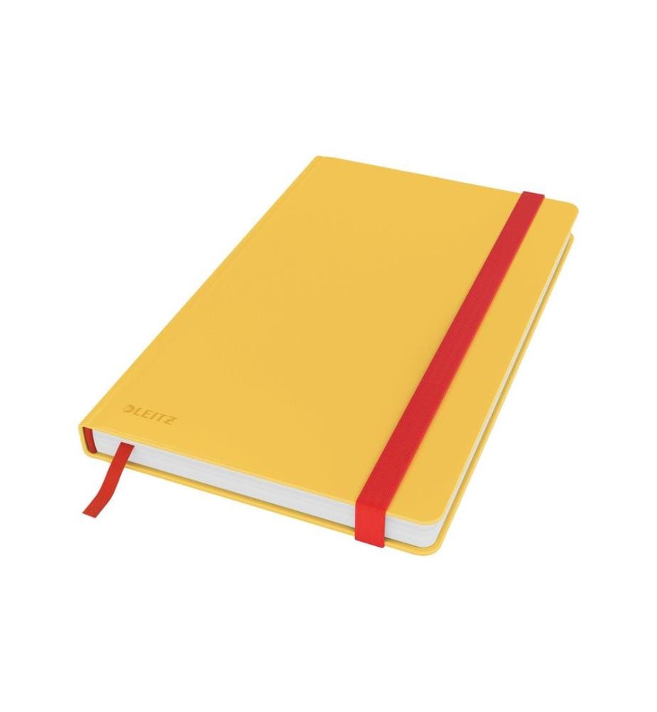 LEITZ - Bloc-notes Cosy 14.8 x 21 cm, À lignes, Jaune