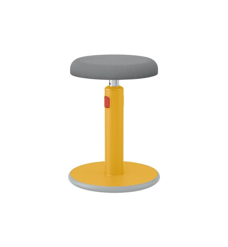 LEITZ - Ergo Cosy Siège actif et tabouret debout jaune