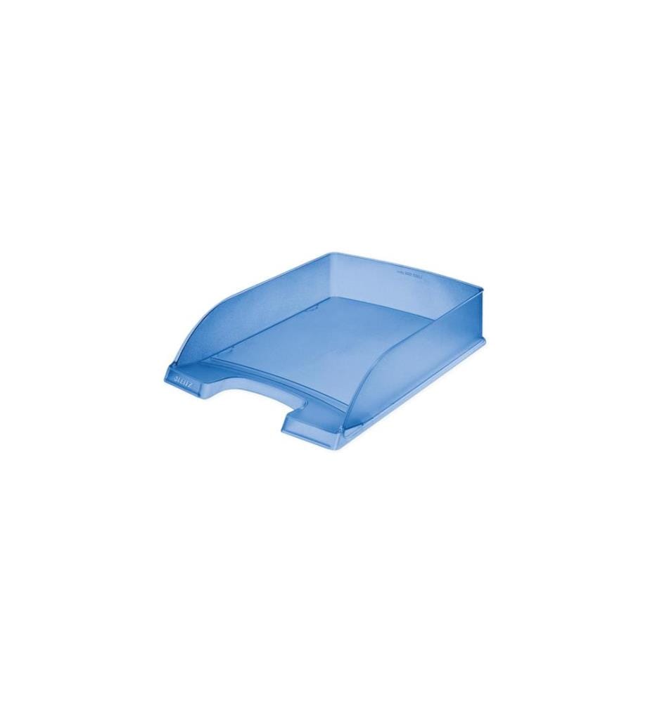 LEITZ - Panier Plus Standard Frost Bleu/Transparent