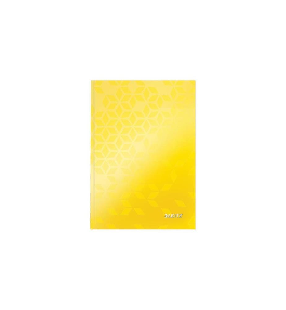 LEITZ - Bloc-notes WOW A5, À carreaux, Jaune