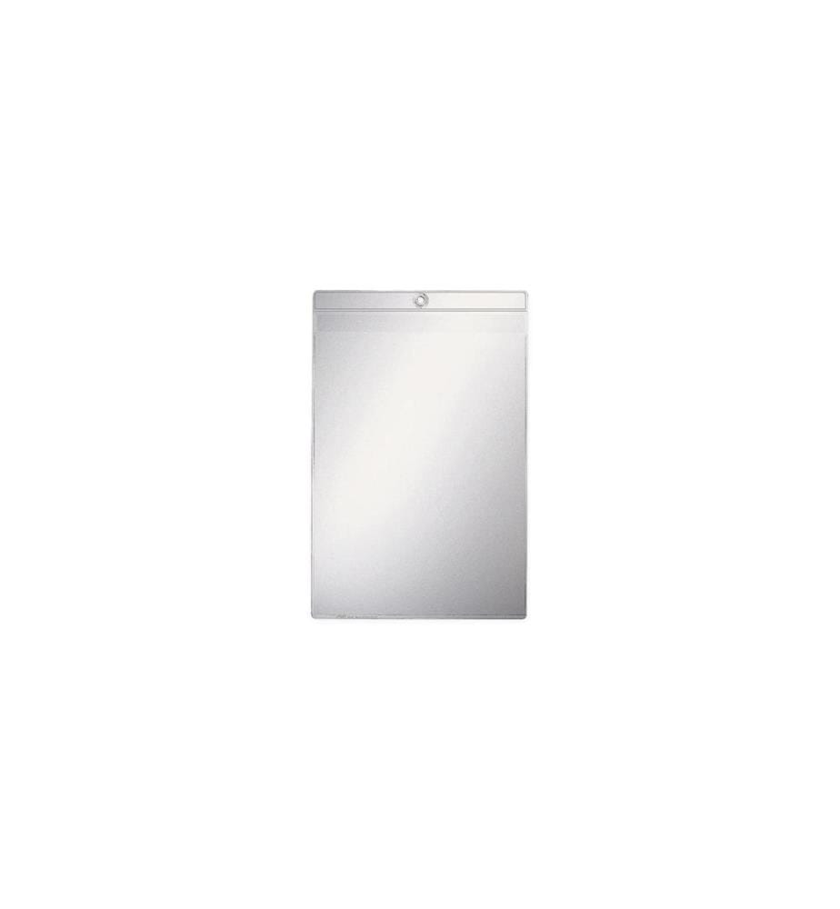 LEITZ - Pochette transparente avec œillet A4, 50 pièces