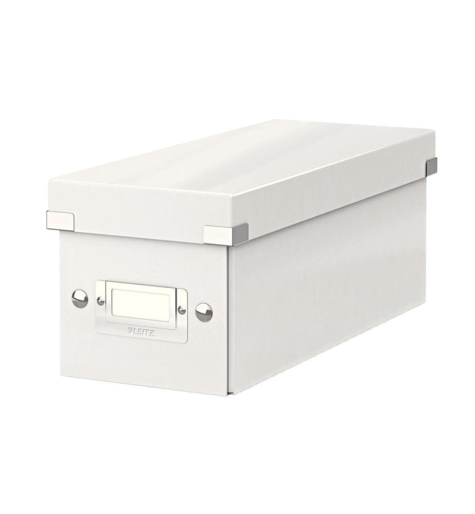 LEITZ - Boîte de rangement 30 pochettes pour CD, blanc