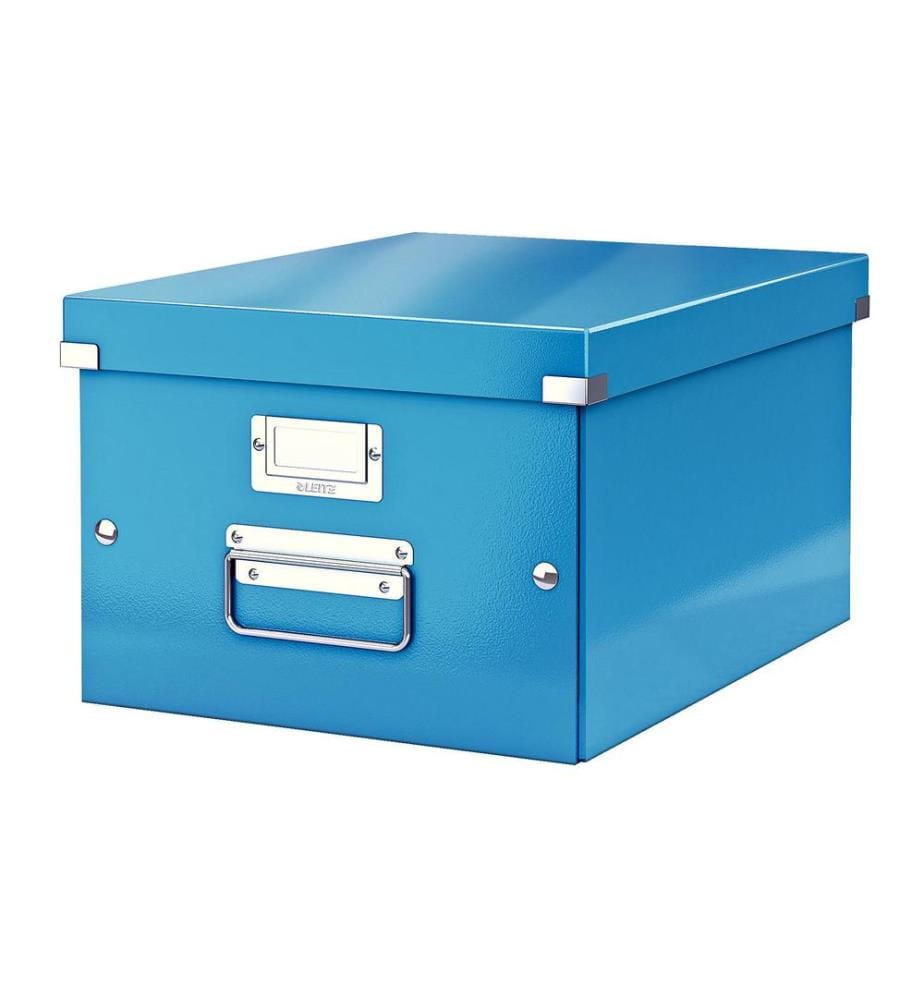 LEITZ - Boîte de rangement Click & Store A4 Bleu