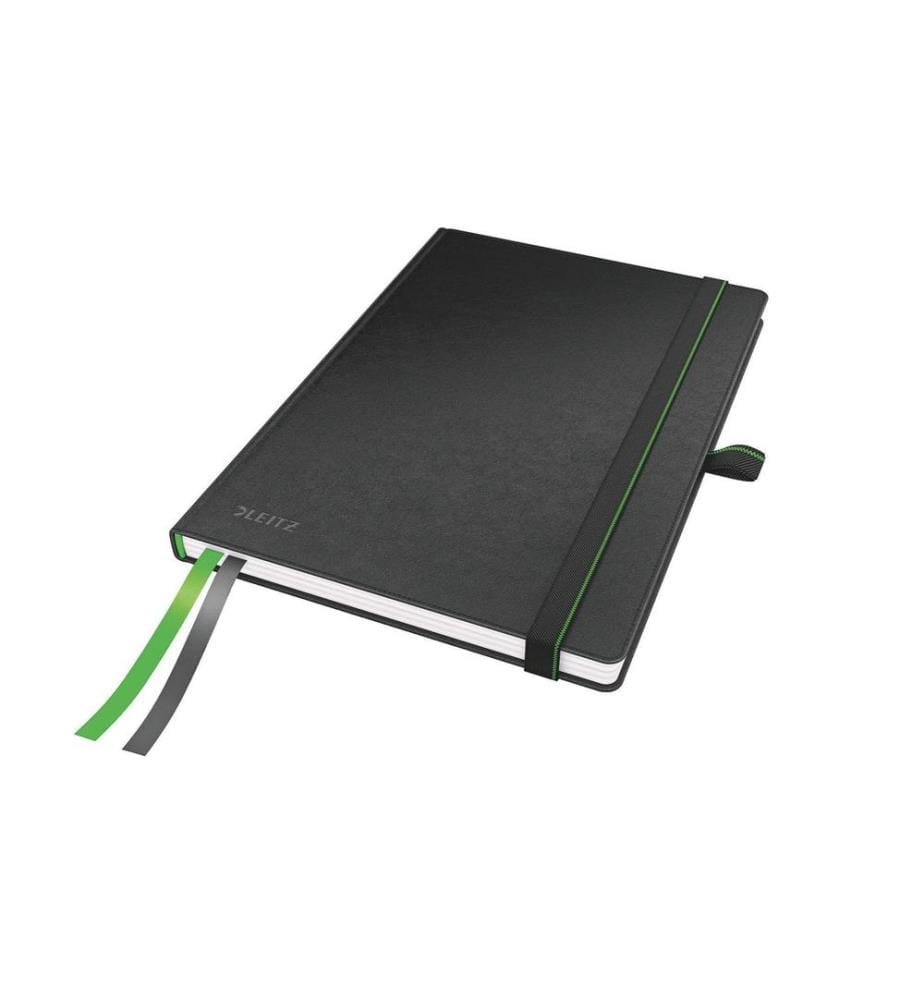 LEITZ - Carnet de notes A5, À carreaux, Noir